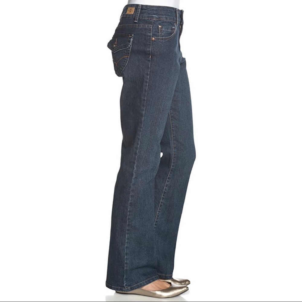 Bandolinoblu Arianna True Bootcut Jeans Stretch Size 6 Long